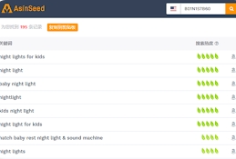 AsinSeed - 最靠谱的亚马逊关键词反查工具